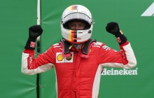 Немецкий гонщик "Феррари" Феттель пришел первым на Гран-при Канады в Формуле-1