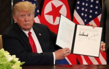 Прес-конференція Трампа за підсумками історичної зустрічі з Кім Чен Ином (наживо)