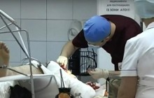 Осколки мины в черепе: в Днепре врачи спасают "тяжелого" бойца (видео)