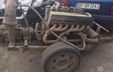 В Ривненской области копатели янтаря избили полицейских, которые изъяли у них мотопомпу (фото)