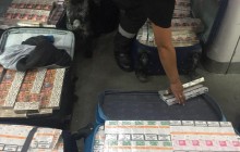 У стелі поїзда, що прямував до Польщі, знайшли 8 валіз із сигаретами (фото)