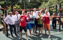 Кличко открыл обновленный парк «Отрадный» в Соломенском районе столицы