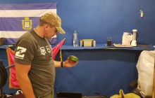 Ukraine activist publishes photos of banned weapons used by militants in Donbas (Photo)
