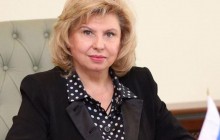 Russia's Ombudsperson Moskalkova arrives in Kyiv
