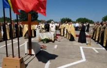 Румунський Патріарх заклав камінь в основу православного храму при Міністерстві оборони країни