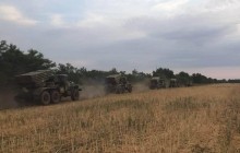 Ukraine Navy holds artillery drills near de facto border with Crimea (Photo)
