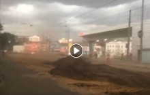 "Судный день": Харьков накрыла мощная песчаная буря (видео)