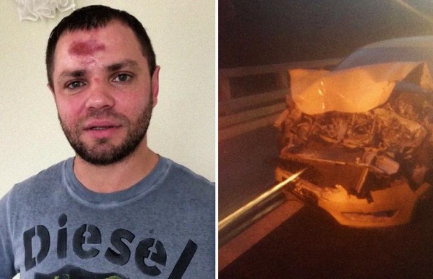 Известный российский музыкант попал в ДТП: в сети показали последствия страшной аварии (фото)