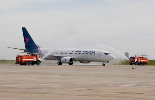 Грузинська авіакомпанія Myway Airlines запустила перші регулярні рейси до Харкова
