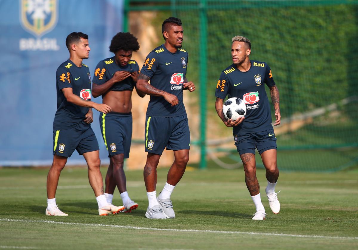 Сборная Бразилии является явным фаворитом в матче с командой Мексики в 1/8 финала ЧМ-2018 / Reuters