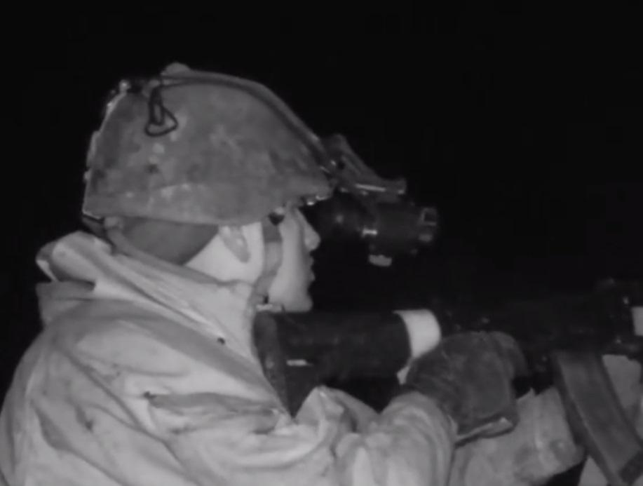 В кадре слышен победный клич военного / Скриншот В кадре слышен победный клич военного / Скриншот