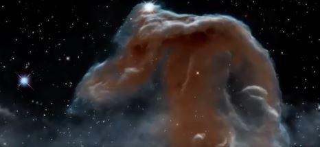 Є на відео і туманність "Голова коня" / скріншот