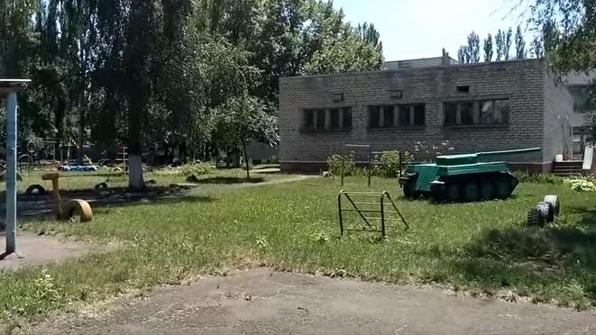 Запис із Горлівки зроблений 9 липня / Скріншот Запис із Горлівки зроблений 9 липня / Скріншот