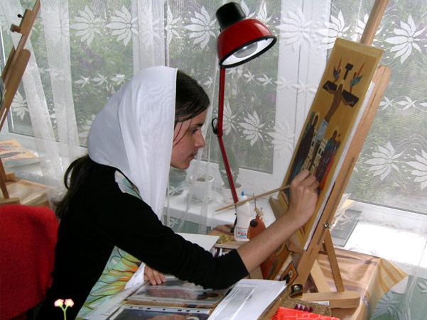 На обучение на иконописном отделении семинарии принимаются юноши и девушки / missia.org.ua