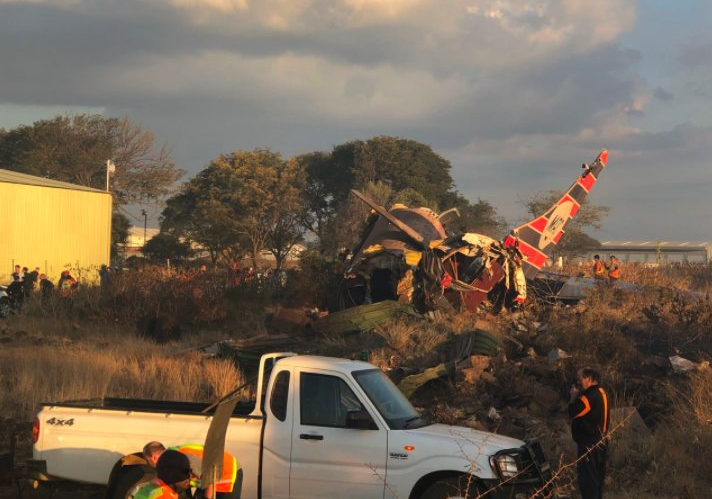 Внаслідок авіакатастрофи у ПАР загинула людина / фото Twitter @ER24EMS
