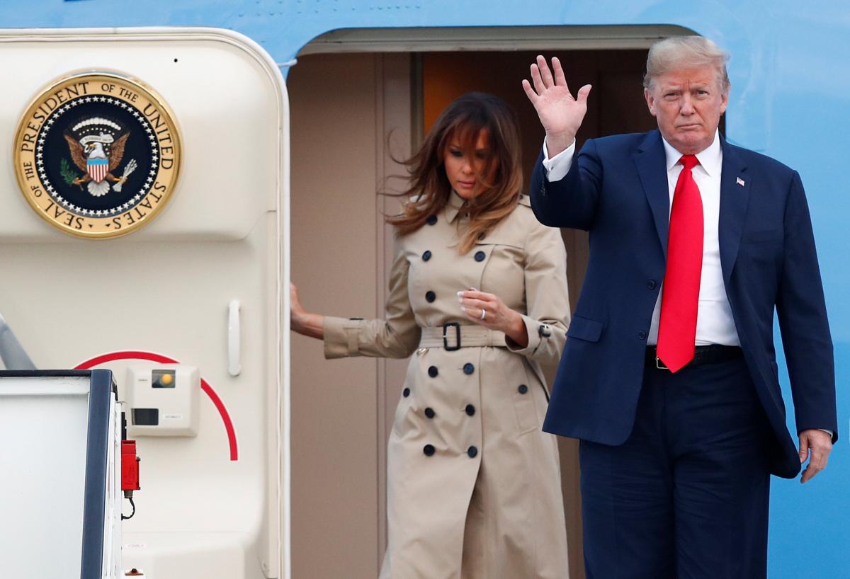 Мелания и Дональд Трамп / REUTERS