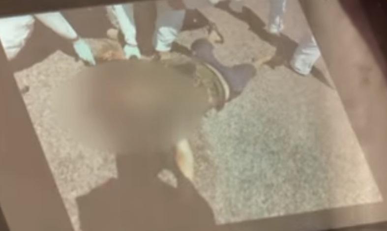 Військові показали відео з ліквідованими / Скріншот Військові показали відео з ліквідованими / Скріншот