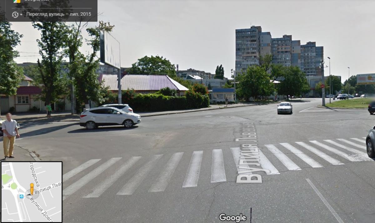 Скріншот Google Street View Скріншот Google Street View