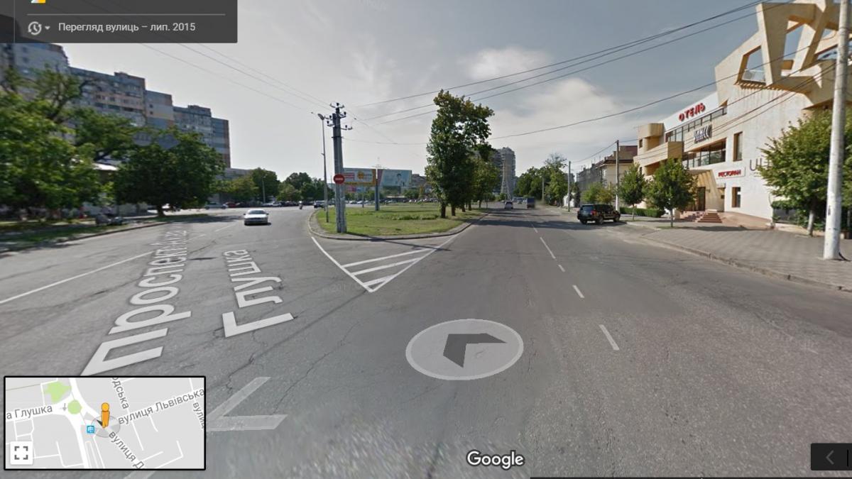 Скріншот Google Street View Скріншот Google Street View