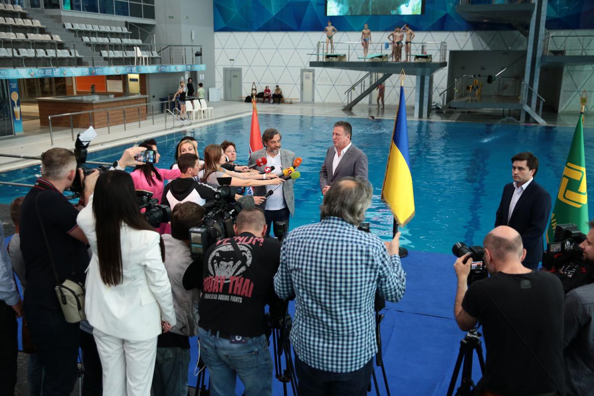 Чемпіонат Світу зі стрибків у воду серед юніорів проведуть в Києві Чемпіонат Світу зі стрибків у воду серед юніорів проведуть в Києві