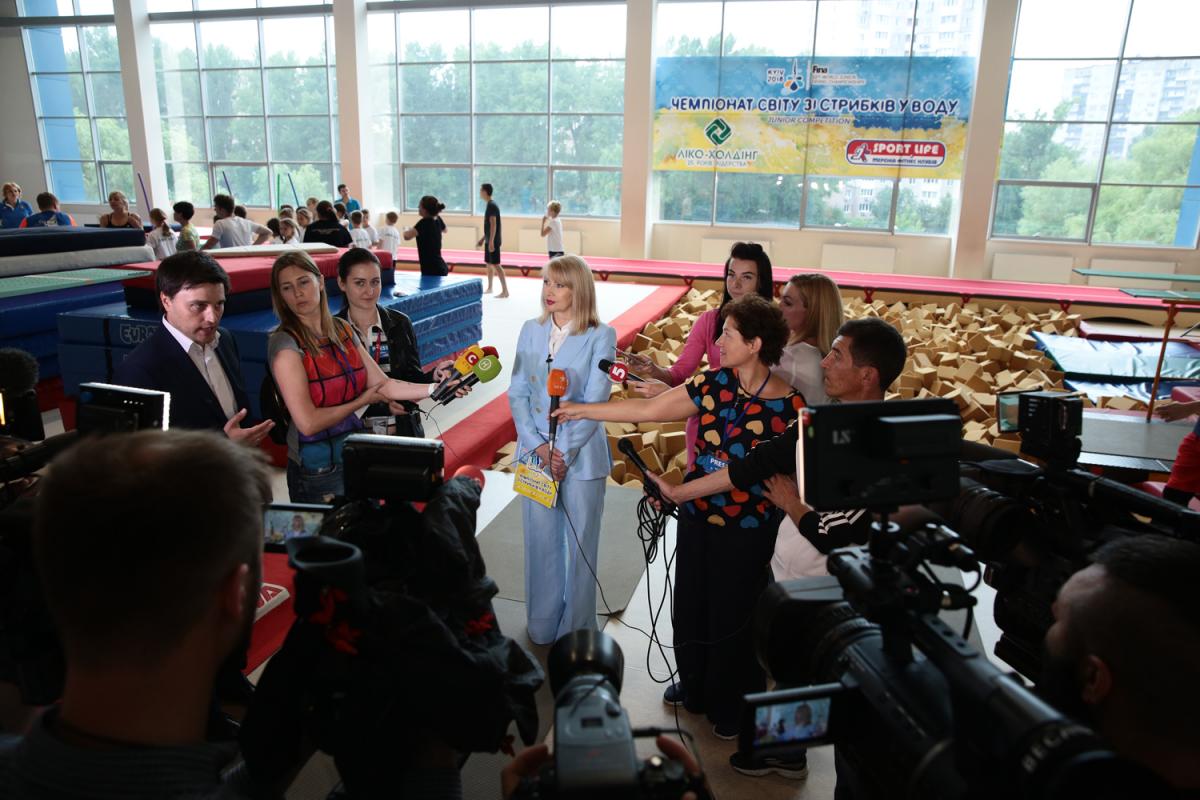 Чемпіонат Світу зі стрибків у воду серед юніорів проведуть в Києві Чемпіонат Світу зі стрибків у воду серед юніорів проведуть в Києві