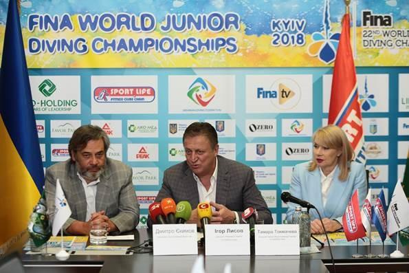 Чемпіонат Світу зі стрибків у воду серед юніорів проведуть в Києві Чемпіонат Світу зі стрибків у воду серед юніорів проведуть в Києві
