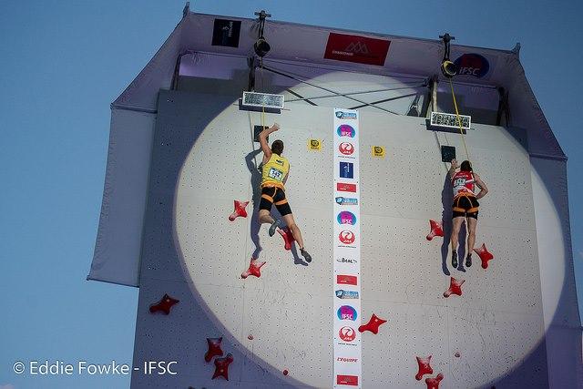 Данило Болдирев виграв золото на етапі Великого кубку світу у Шамоні / IFSC Данило Болдирев виграв золото на етапі Великого кубку світу у Шамоні / IFSC