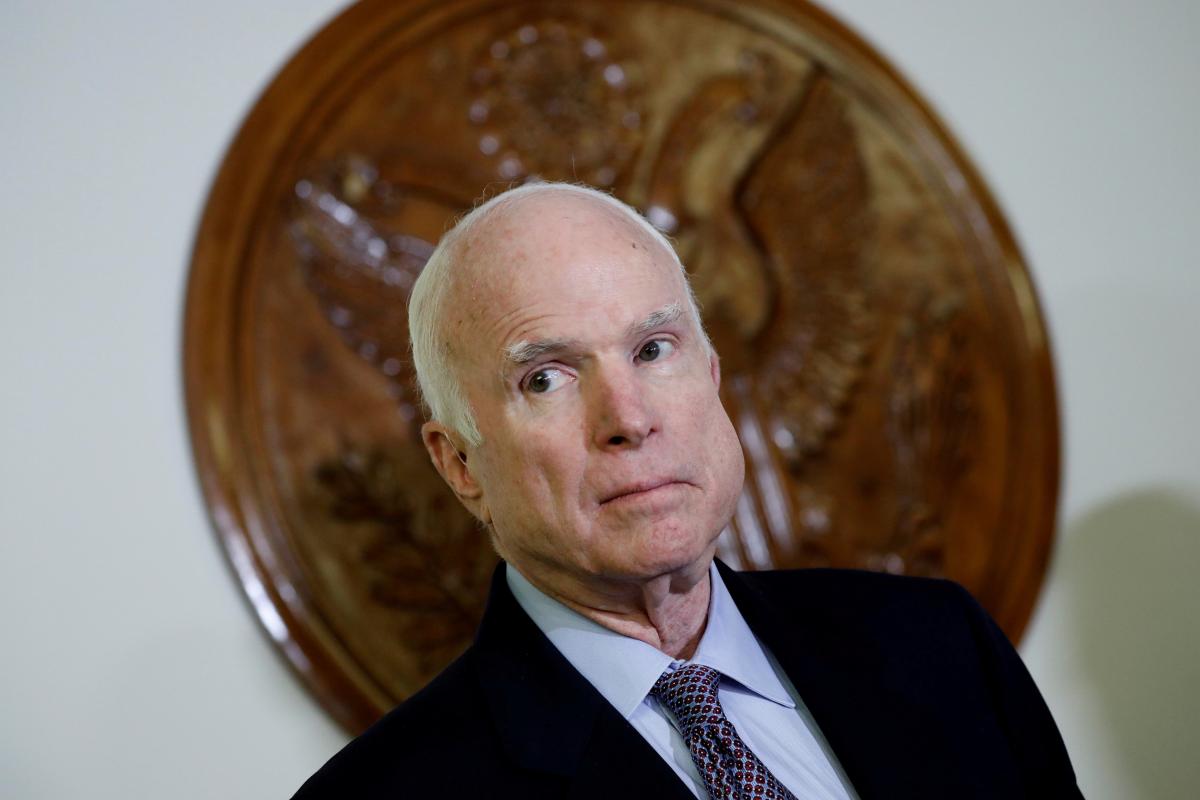 John McCain died in 2018 / photo REUTERS