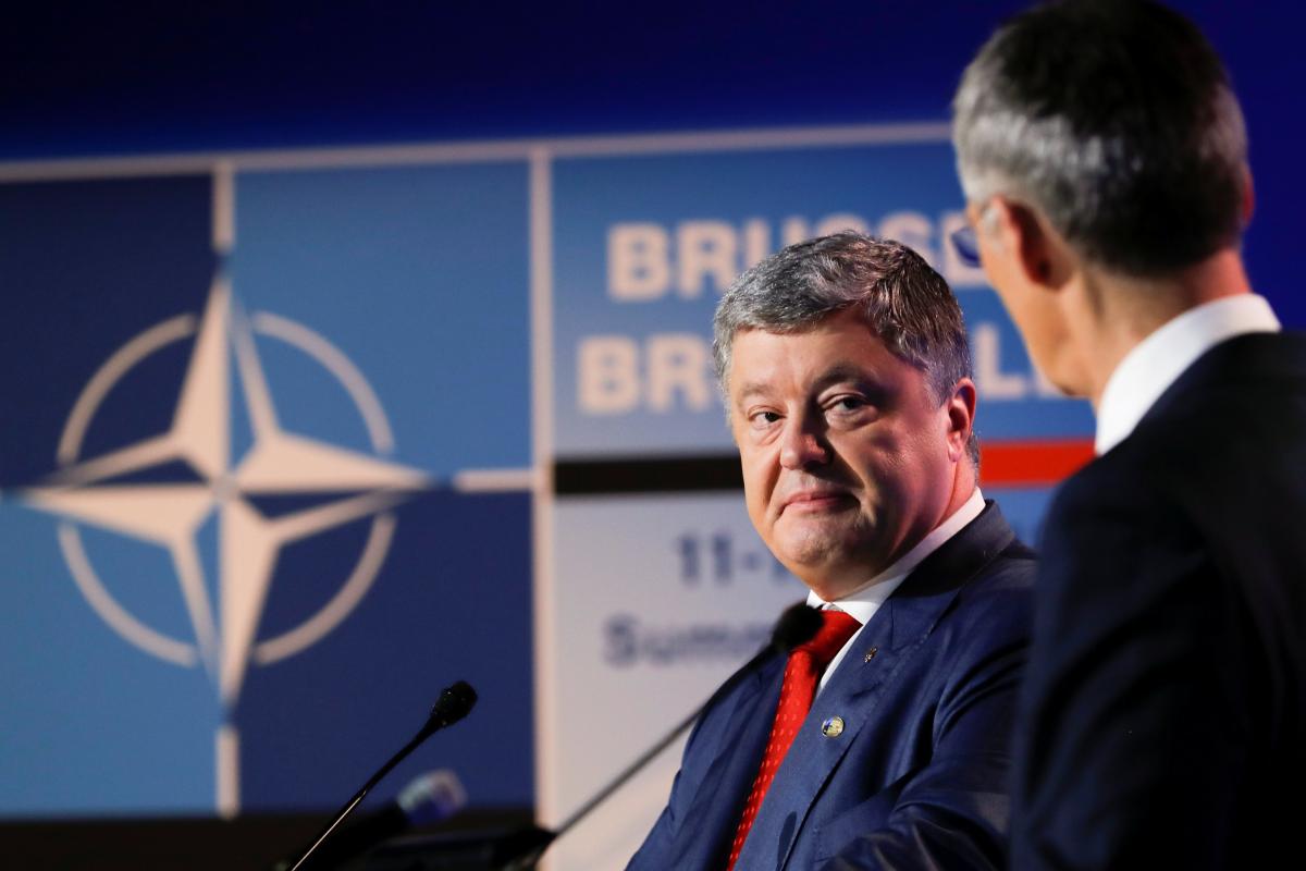 Петро Порошенко та Єнс Столтенберг / REUTERS