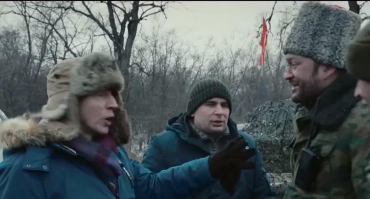 Кадр из фильма "Донбасс" Кадр из фильма "Донбасс"