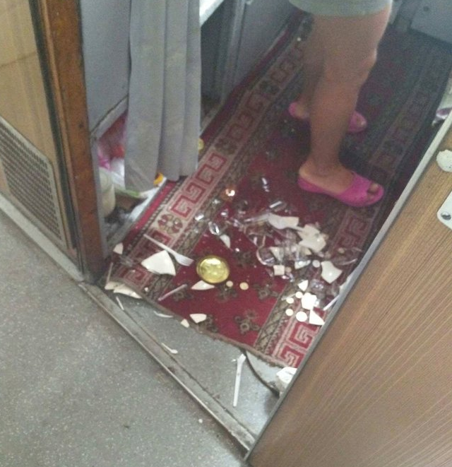 Деякі пасажири обпеклися гарячими напоями / "Районка" Деякі пасажири обпеклися гарячими напоями / "Районка"