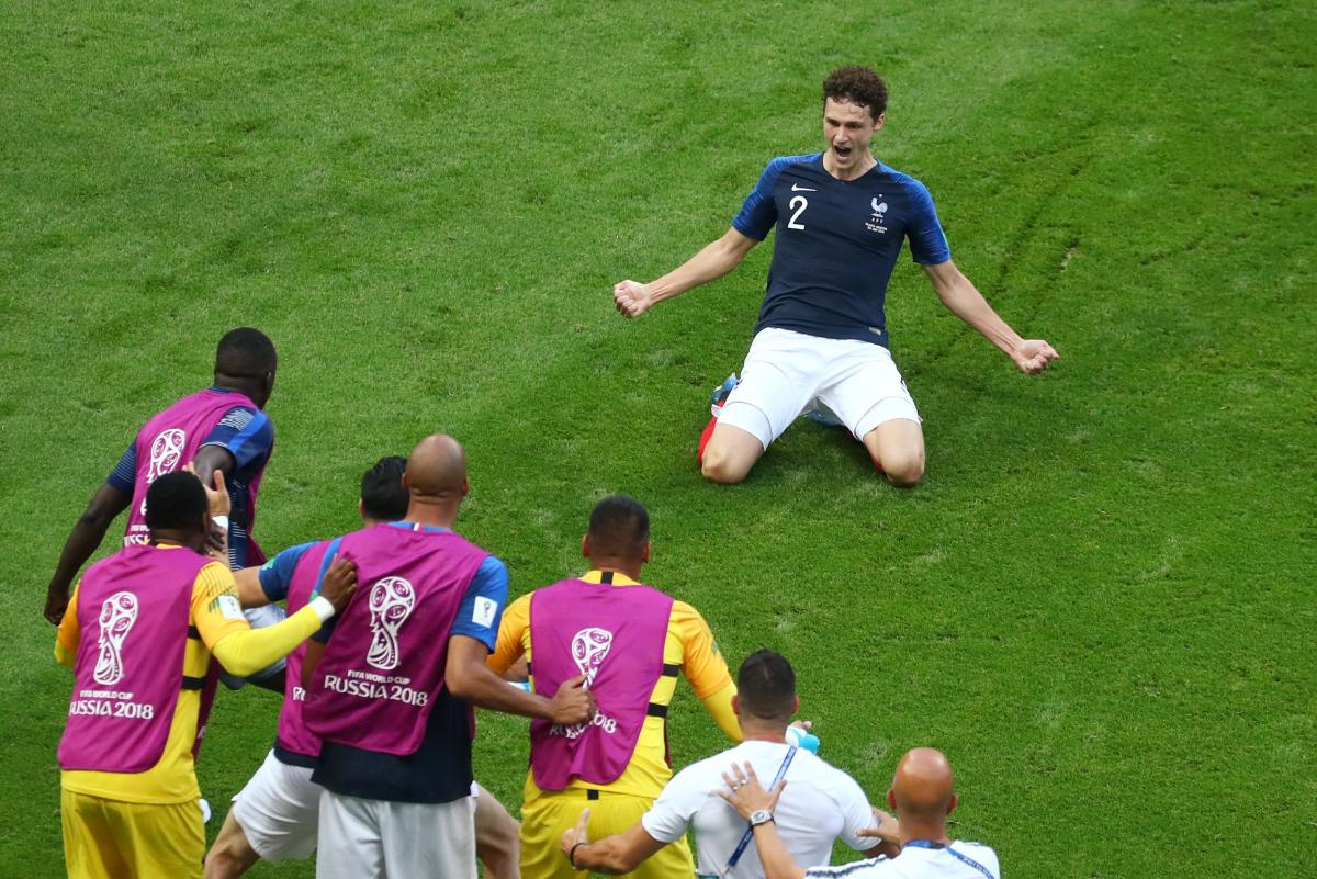 Бенжамен Паавар - автор самого красивого гола ЧМ-2018 / REUTERS