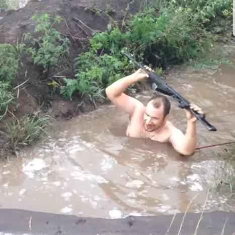 На Донбасі внаслідок зливи затопило окопи / фото Facebook Вікторія Руденко На Донбасі внаслідок зливи затопило окопи / фото Facebook Вікторія Руденко