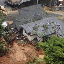 Death toll reaches 49 from floods, landslides in Japan (Photos)