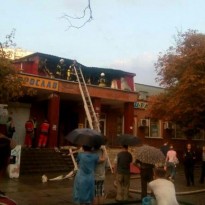 В Киеве в результате пожара в гостинице пострадали шесть человек (фото)