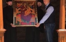Зі Святої Гори хоспісу для онкохворих під Одесою передали копію чудотворної ікони