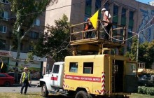 У центрі Запоріжжя заблоковано рух транспорту через пошкодження контактної мережі тролейбуса