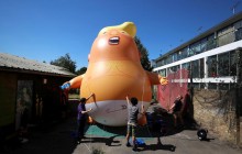 Над Лондоном під час візиту президента США літатиме надувний "бебі-Трамп"