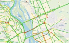 ДТП та дорожні роботи на мостах ускладнили проїзд на правий берег столиці