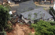 Death toll reaches 49 from floods, landslides in Japan (Photos)