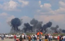 В Румунії на авіашоу розбився винищувач МіГ-21 (відео)