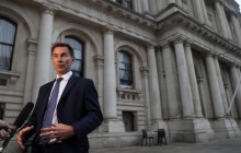 Britain's top diplomat calls for tougher EU sanctions against Russia to stand "shoulder to shoulder" with U.S.