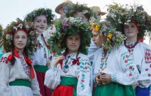 Ukrainians celebrating Vyshyvanka Day on May 20