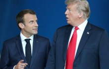 Trump threatens tariffs against "foolish" Macron: media