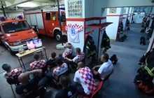 Хорватские пожарные проявили высокий профессионализм, прервав просмотр серии пенальти на ЧМ