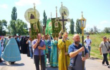 В день памяти Горбаневской иконы Божией Матери в Полтаве  прошел многотысячный крестный ход