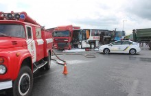 На Хмельнитчине в ДТП попал автобус с детьми