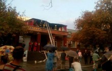 В Киеве в результате пожара в гостинице пострадали шесть человек (фото)