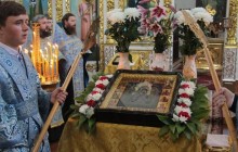 До Ніжина через 100 років повернулась чудотворна Борзнянська ікона Богородиці (відео)