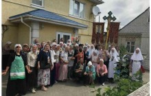 На Київщині в день пам'яті преподобномучениці Єлизавети, віряни пройшли хресним ходом 25 кілометрів